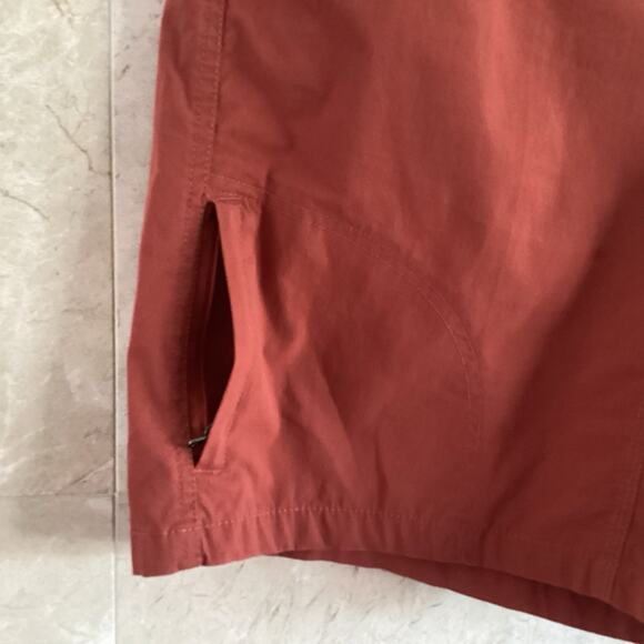 KÜHL Women Splash Shorts 7” Size 14 Orange Rust Stretch Gorpcore Hiking Outdoors - Picture 4 of 16